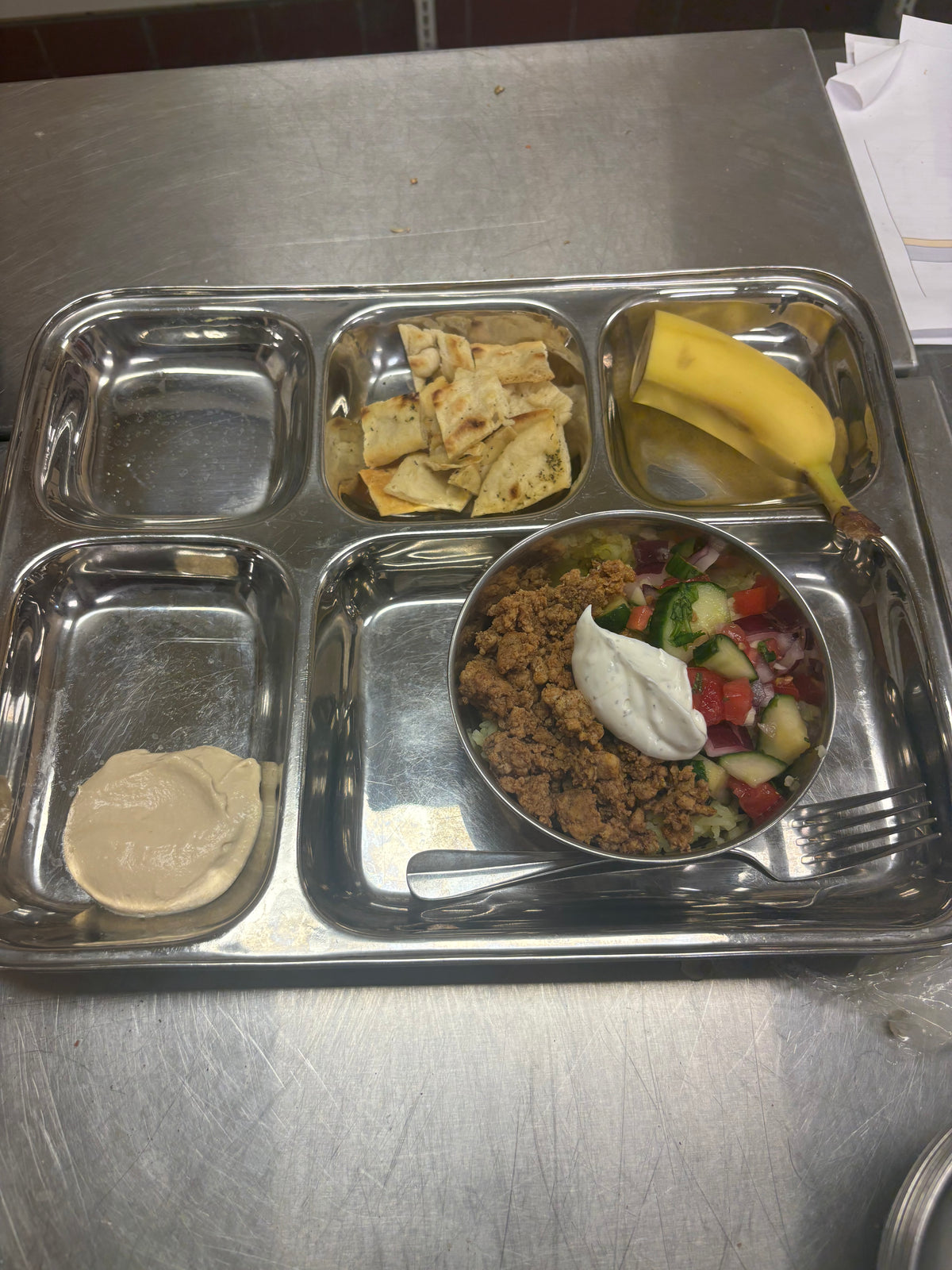 TUESDAY October 6th, Greek Bowls, Pita Chips, Fruit